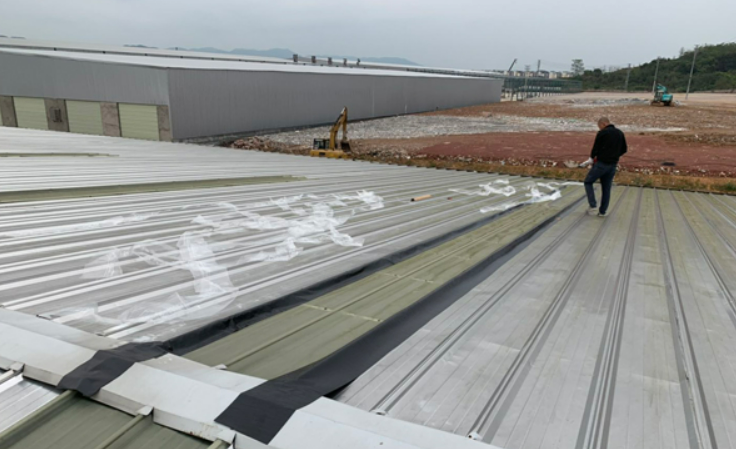 赤坎厂房屋面防水维修案例